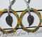 Beautiful Leaf Wire Wrapped Beaded Earrings - Handmade Accessory for the Fall Season product 4